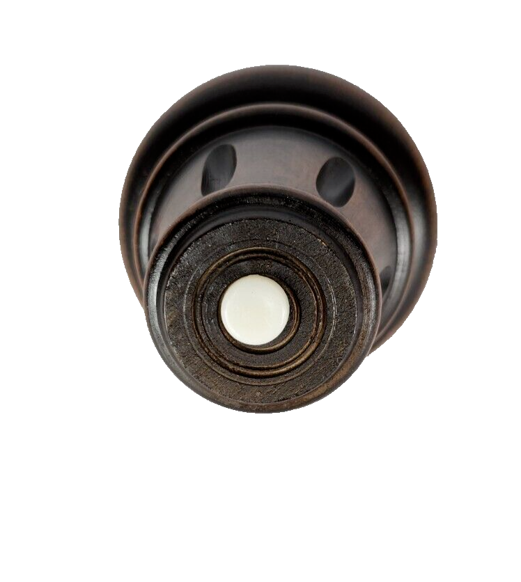 4" Wood Turned Furniture Legs Medium Walnut Finish (22130) 5/16" Bolt - Set of 4