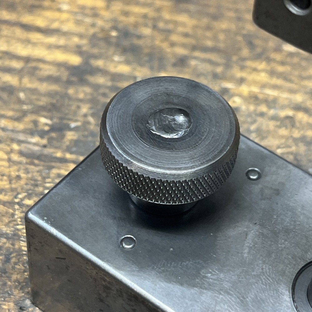 Machinist tool inspection stand testing indicating comparator