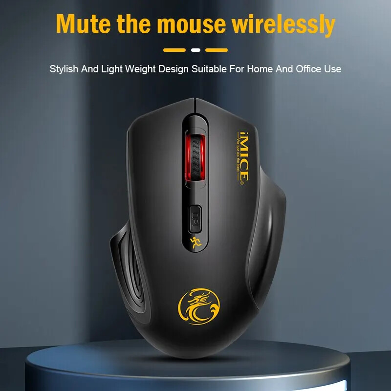 Wireless Silent Mouse Esports Games 3 Speed Adjustable Wireless Silent Mouse New