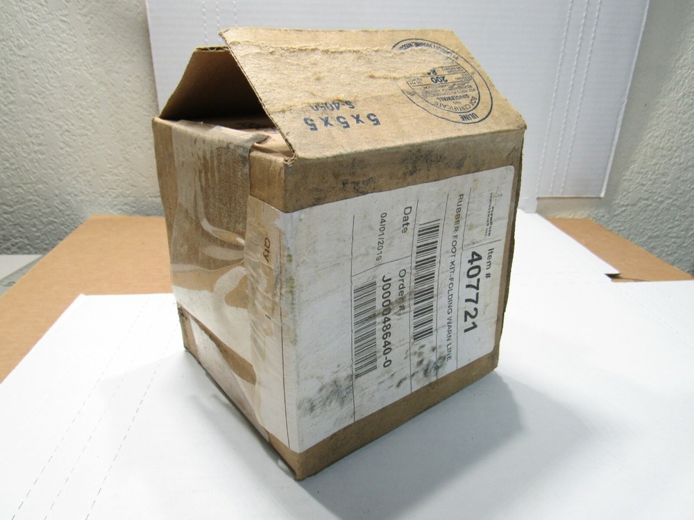 GARLOCK 407721 RUBBER FOOT SET FOR FOLDING VISUAL WARNING LINE SYSTEM