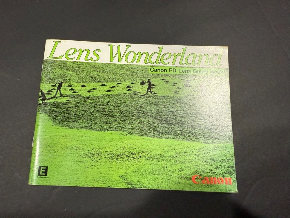 Canon Lens Wonderland Guide Instructions
