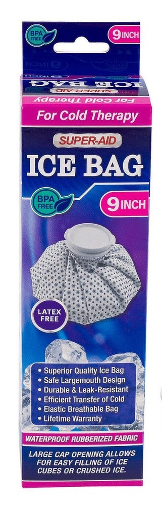 Super-Aid Ice Bag- 9" L
