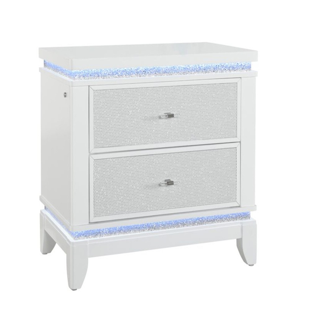 ADALID WHITE NIGHTSTAND