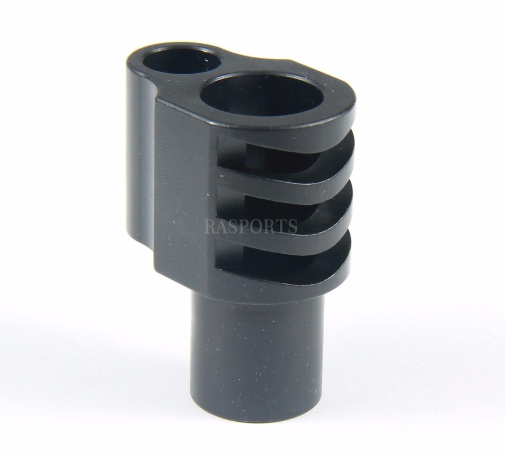 BLACK 1911 .45 ACP Muzzle Brake Compensator Colt Kimber