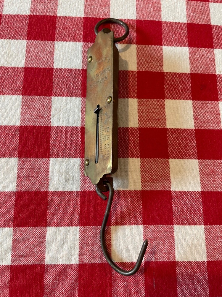 Antique 1900 Brass Scale