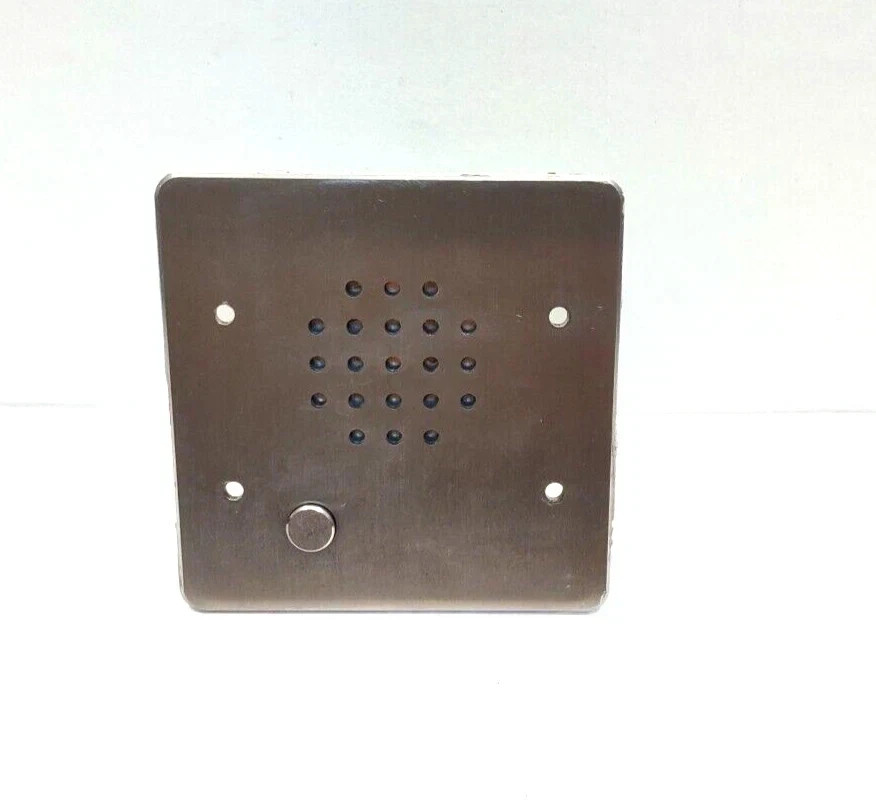 MICROCOMM ASM3671300-04 One Button Steel Intercom ASM6671310-05 ASM3671300