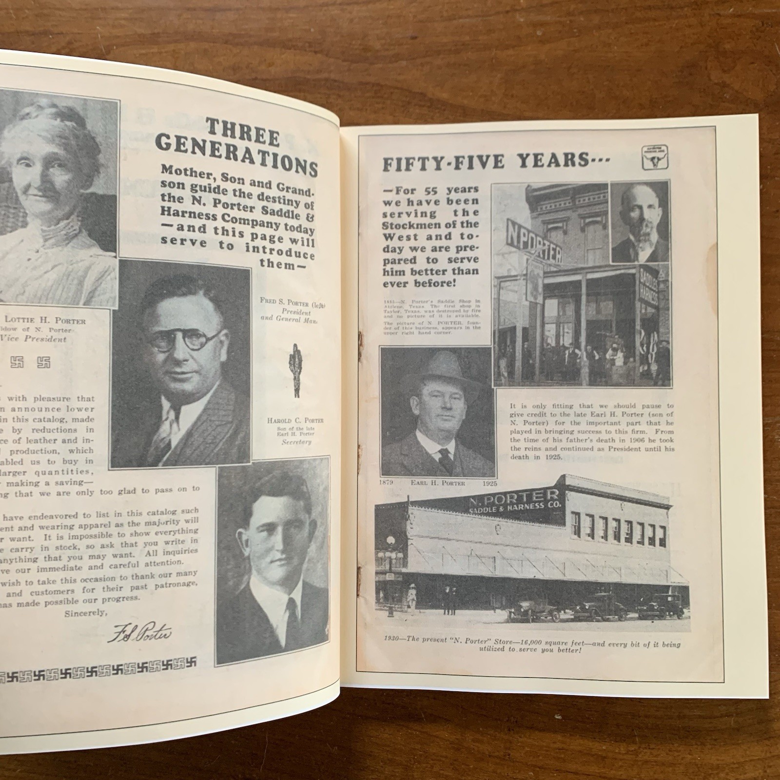 1930 N. Porter Saddle and Harness Company Catalog No. 18 / Facsimile