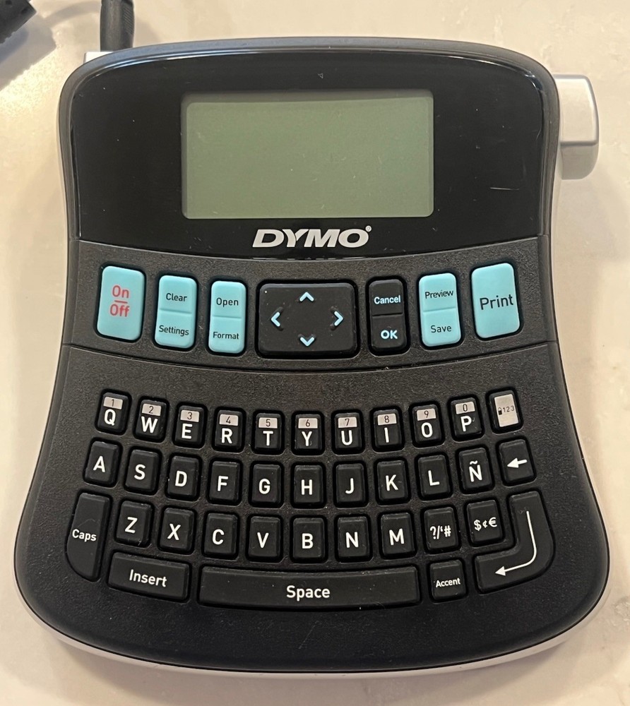DYMO Desktop Label Maker Label Manager 210D Portable Label Maker EUC Tested
