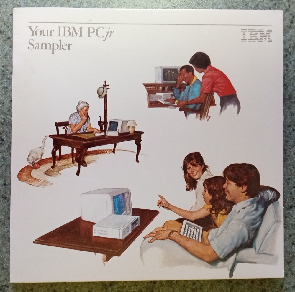 IBM PCjr Hardware Reference Library Guide to Operations 1983 First Edition. LOOK