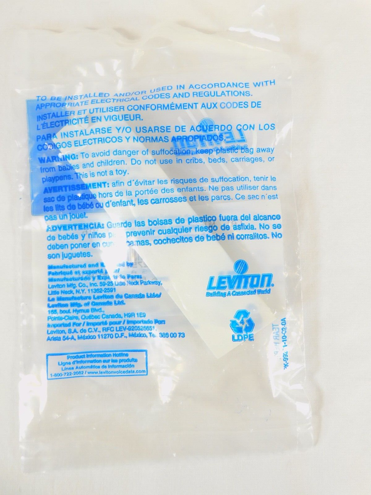 Opt-X SDX Fiber Optic Adapter Plate - White Blank Panel