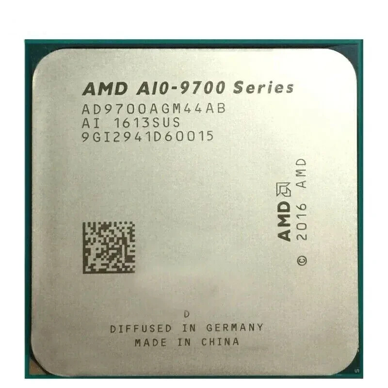AMD A10-9700 CPU 4-Core 3.5GHz  AD970BAGM44AB Socket AM4 65W Processor