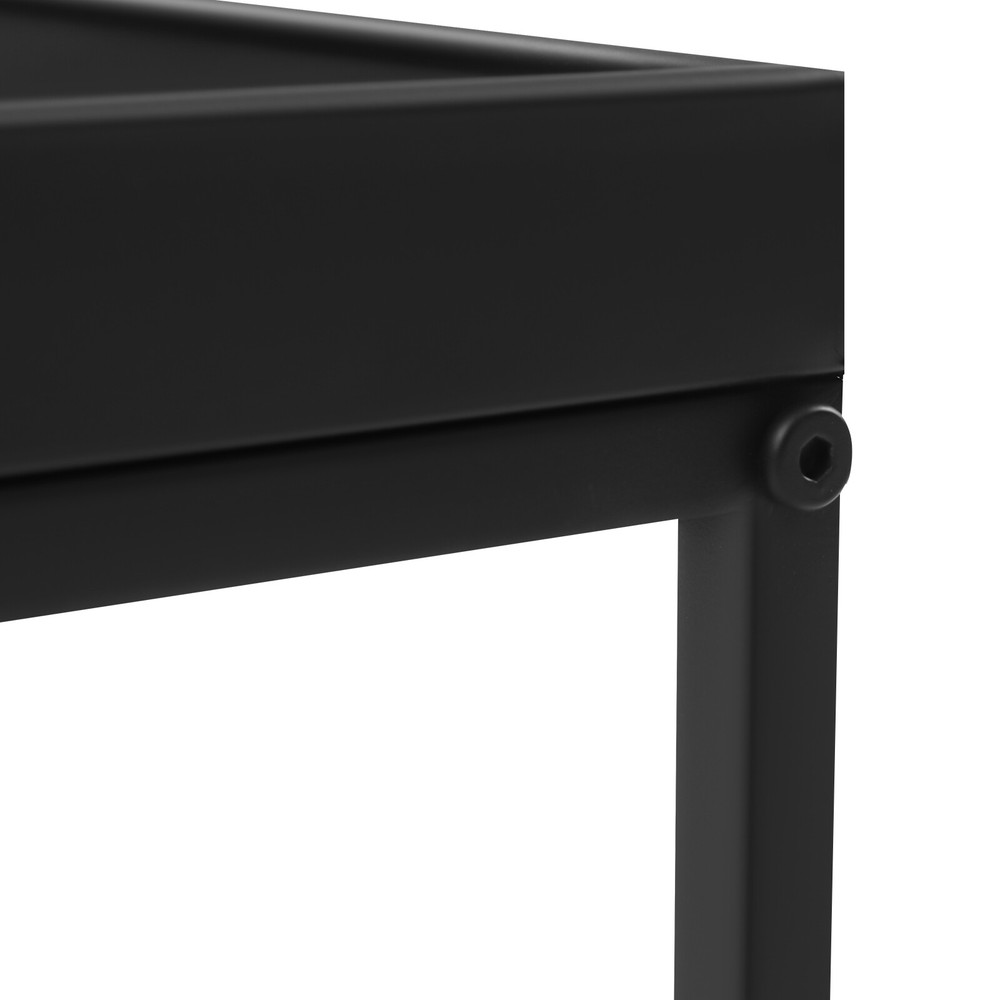 Modern Square Coffee Table Elegant End/side Table Display Stand For Home Office