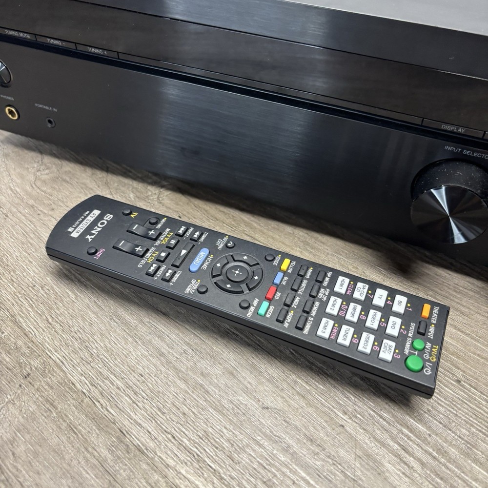 Sony STR-DH190 Stereo Receiver 2 channel Phono Inputs Bluetooth, Remote Bundle