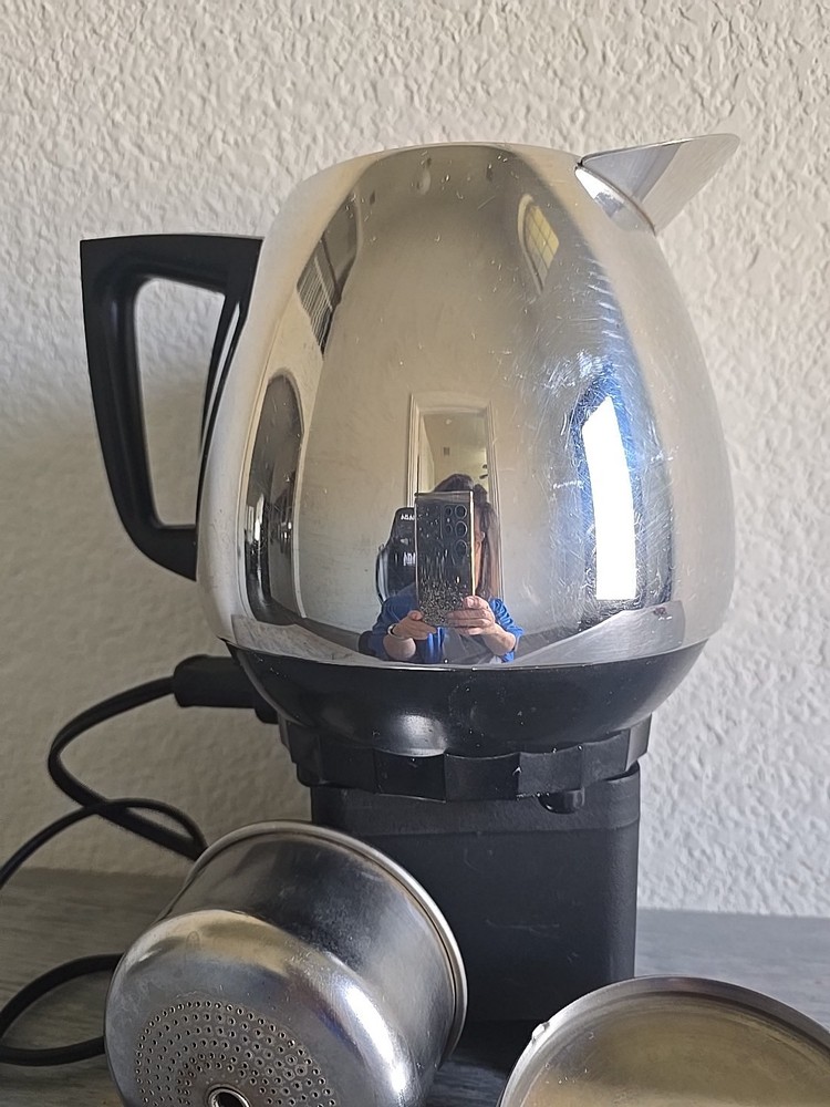 Saladmaster Jet-O-Matic Model 10 Electric Coffee Maker Working
