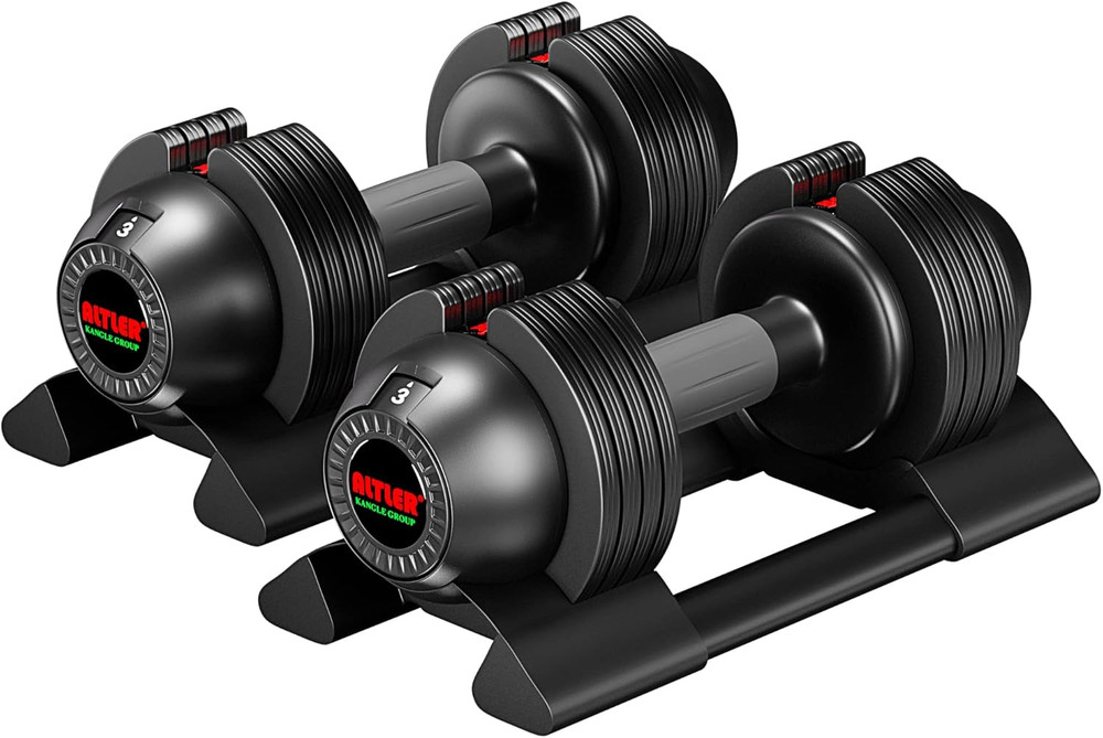 Adjustable Dumbbell Set 22Lbs Pair Adjustable Dumbbell- Perfect for Strength Tra