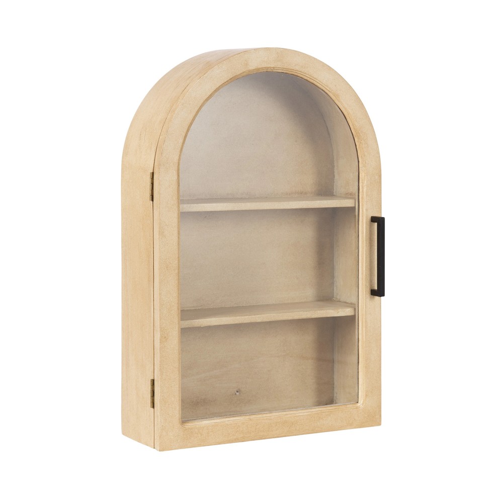 Kate and Laurel Arcott Arch Wall Cabinet