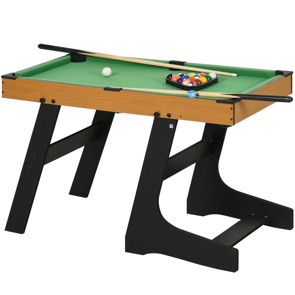 38" Billiards Table Foldable Tabletop Pool Game Table Set for Adults and Teens