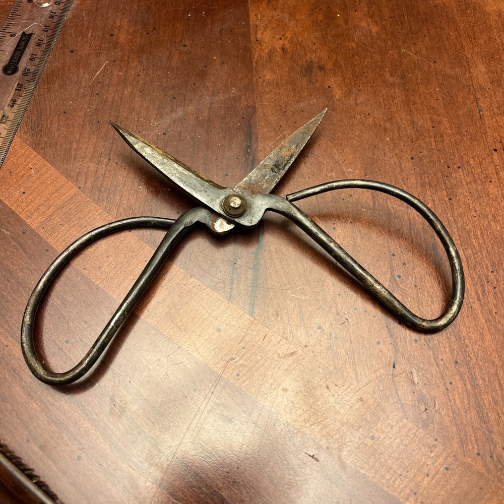 Bonsai Pruning Shears Utility Scissors Antique 'Signed'