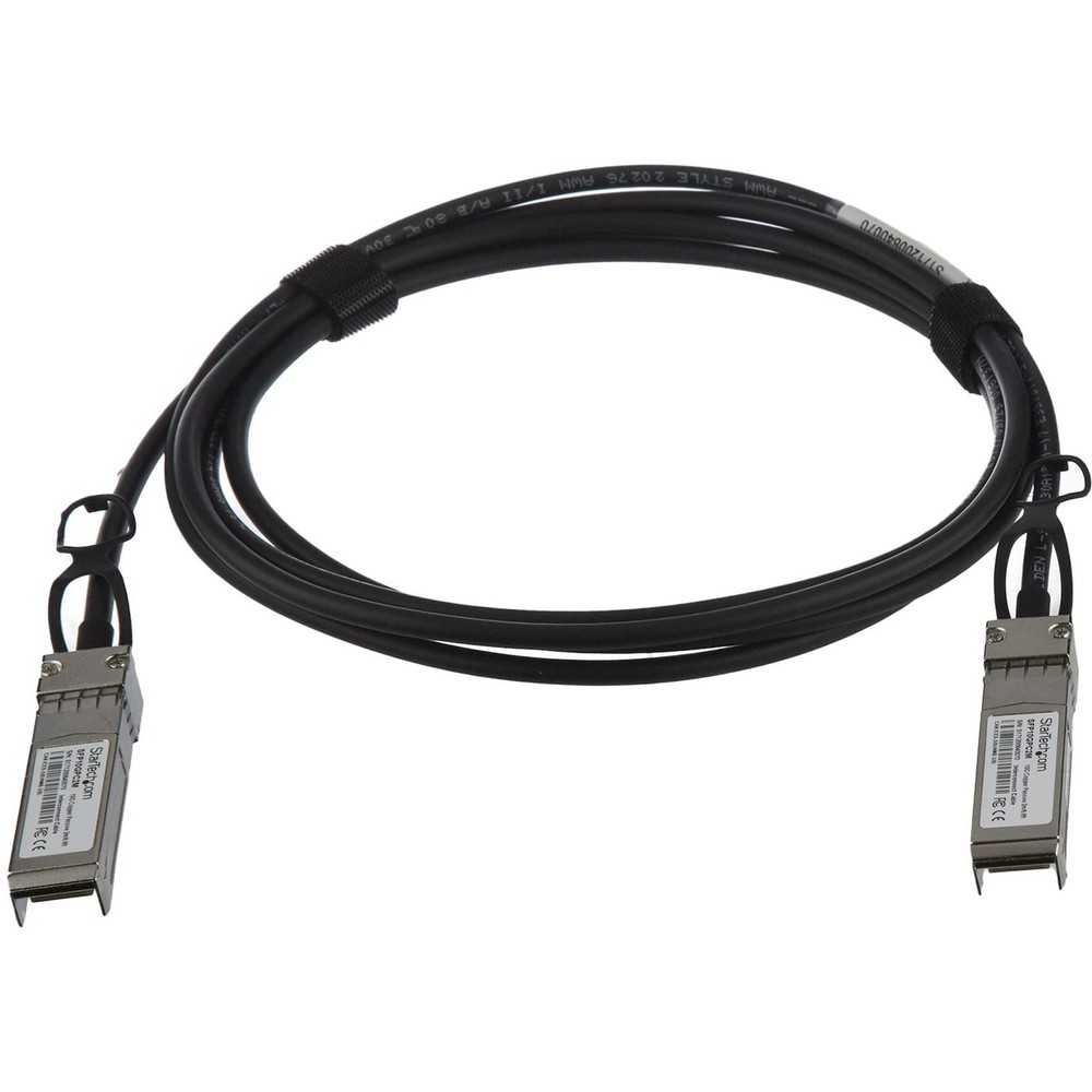 StarTech.com MSA Uncoded Compatible 2m 10G SFP+ to SFP+ Direct Attach Breakout