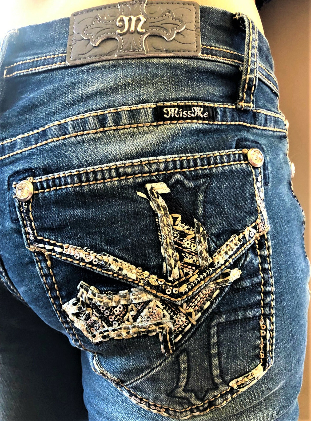 NWT Womens Miss Me Easy Skinny Denim Jeans Waist 25 26 27 33