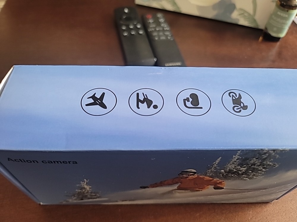 HD Action Camera 1080p Resolution Waterproof Casing Mounting Kit &Accessory Pack