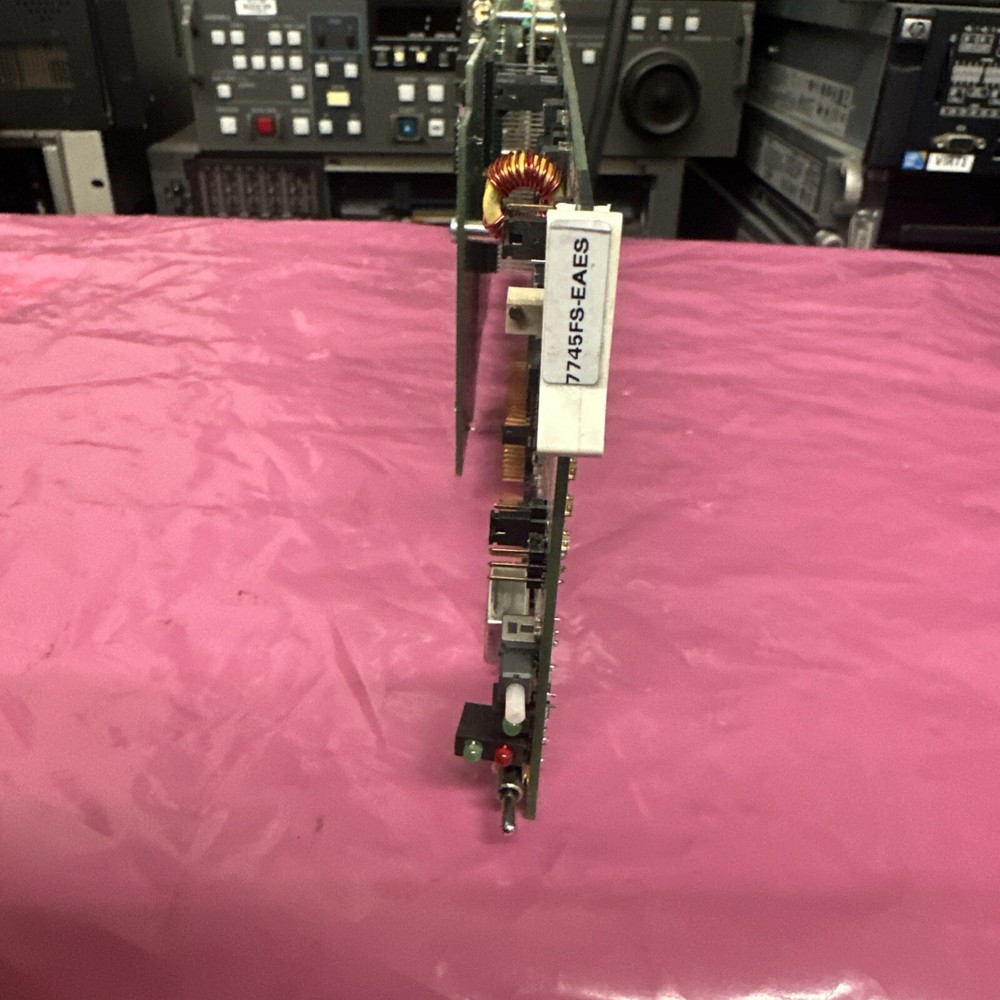 Evertz 7745FS EAES SDI Frame Synchronizer w/Backplane