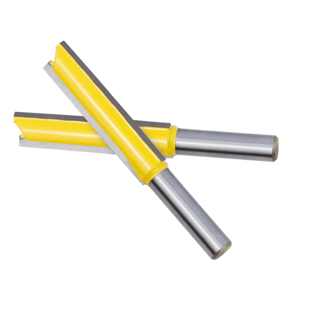 Long Cleaning Bottom Router Bit 8mm straight router bit Router Bits CNC Cutting
