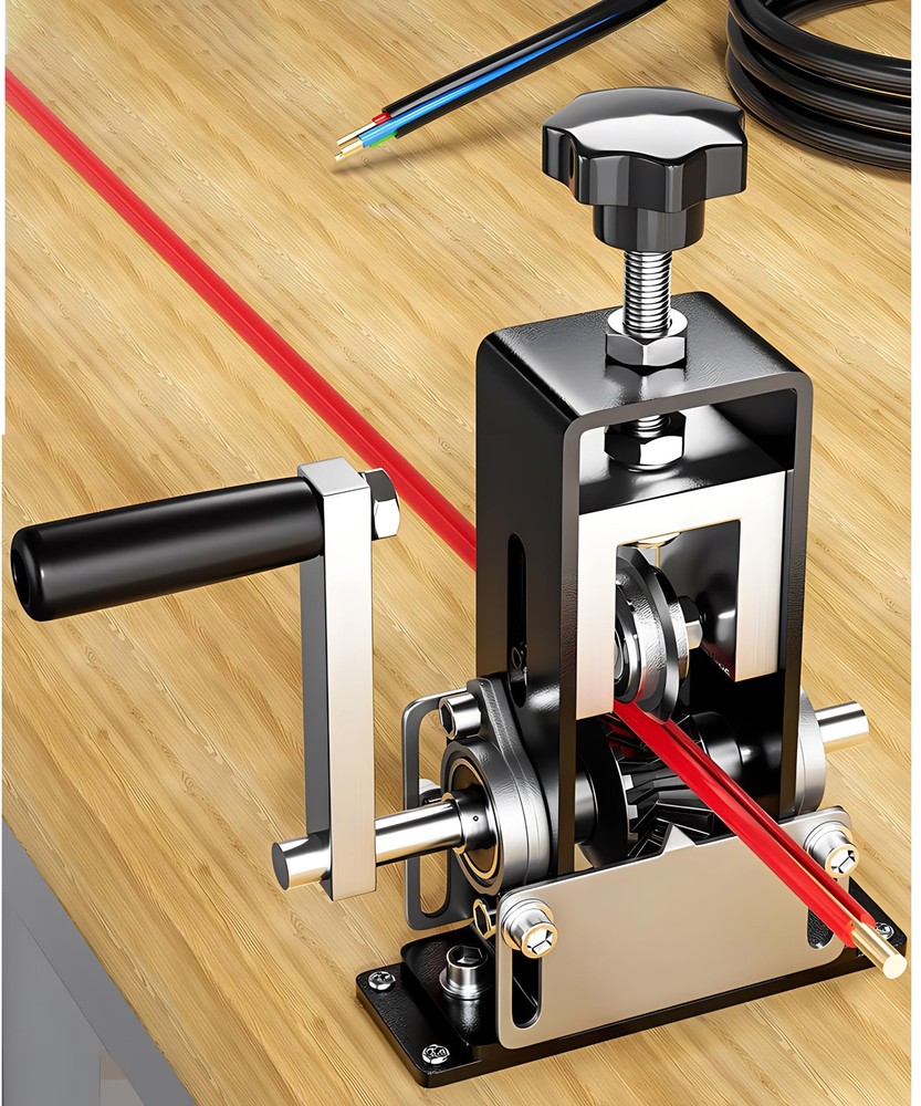 Manual Wire Stripping Machine Powered Copper Black
