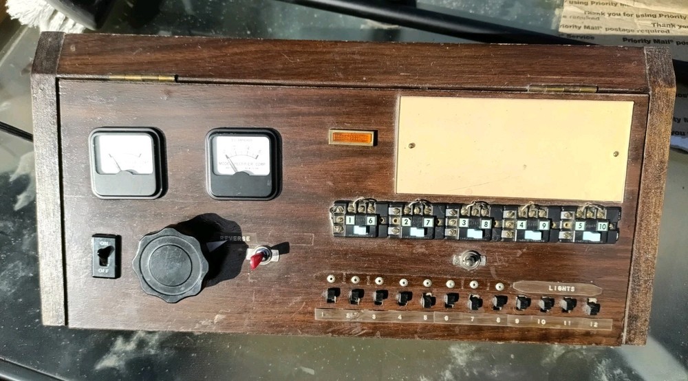 Vintage Model Train Controller. Multi Controller. Custom.