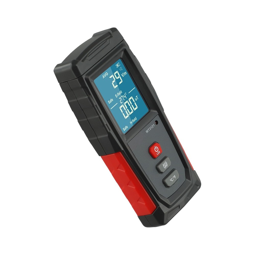 Dual Function Digital EMF Meter for Comprehensive Radiation Assessment