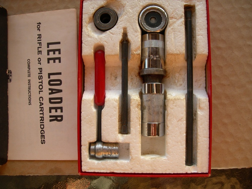 LEE Loader 225 Winchester Missing the load data sheet.