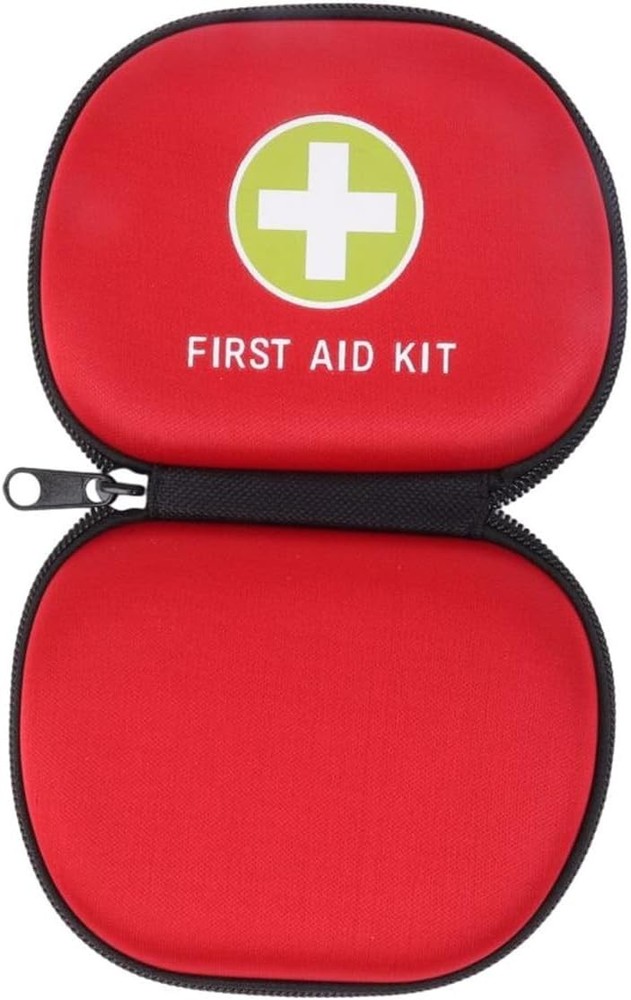 Empty Medical Bag Mini Pocket First Aid Kit Empty Small Pouch Hard Case Hard...