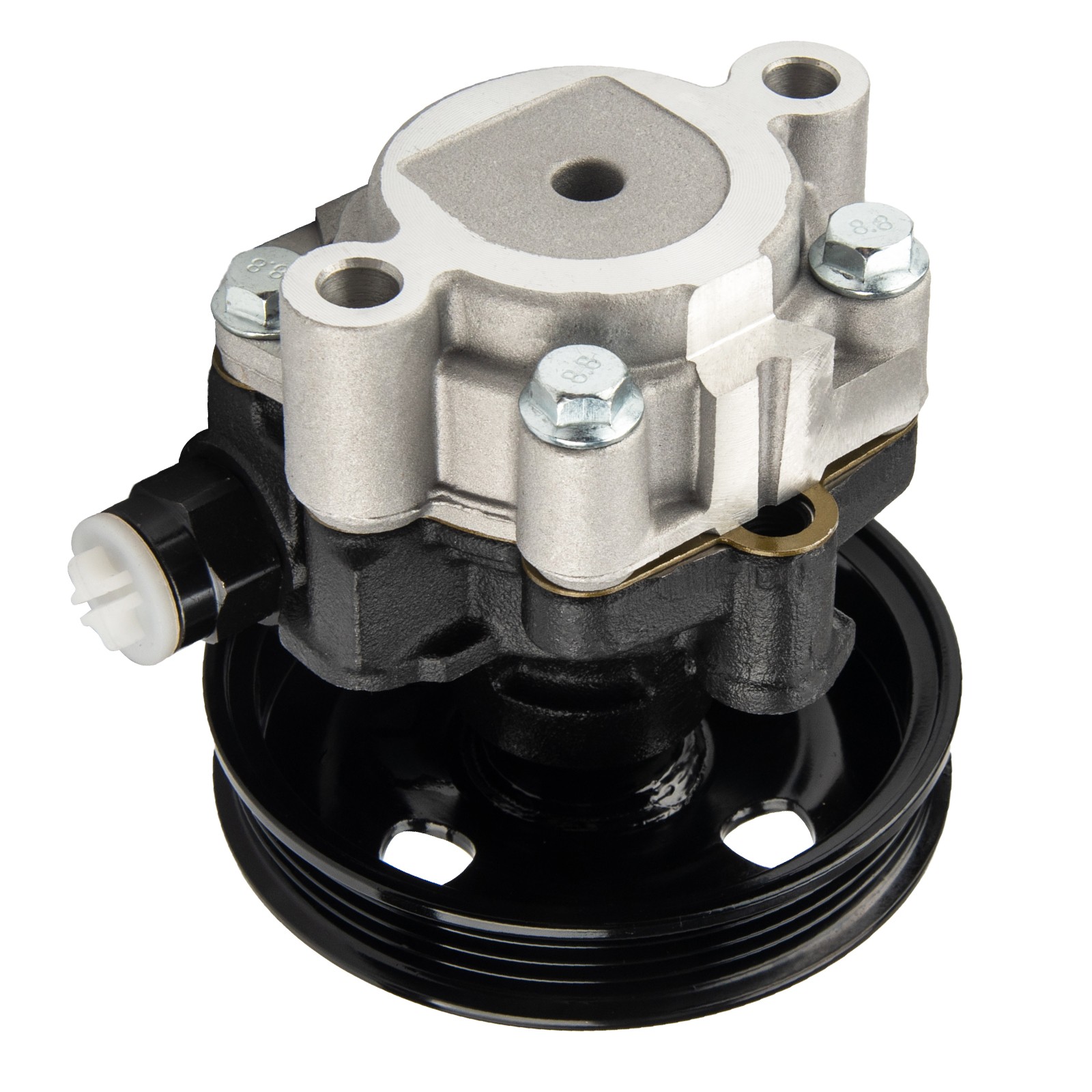 Power Steering Pump with Pulley for 2004-2006 Toyota Sienna Aluminum Iron 215362