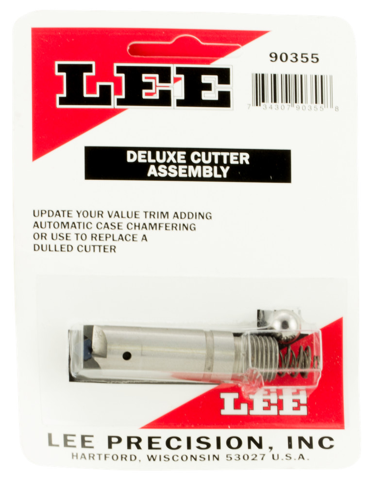 Lee 90355 Deluxe Cutter Assembly Reloading Case Trimmer Tool Kit