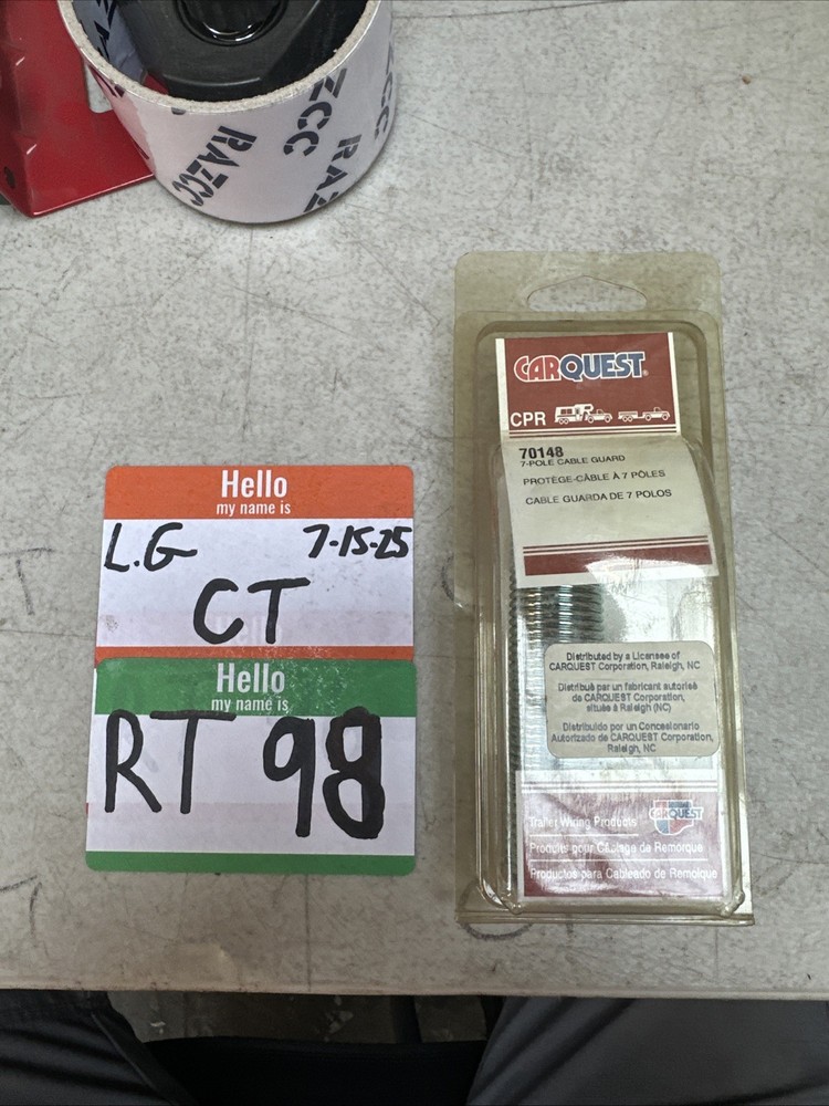 CarQuest CPR70108 Trailer Connector Plug 7-Pole