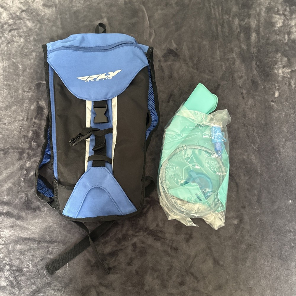 Fly Racing Hydration Backpack Blue - NEW - FREE SHIPPING