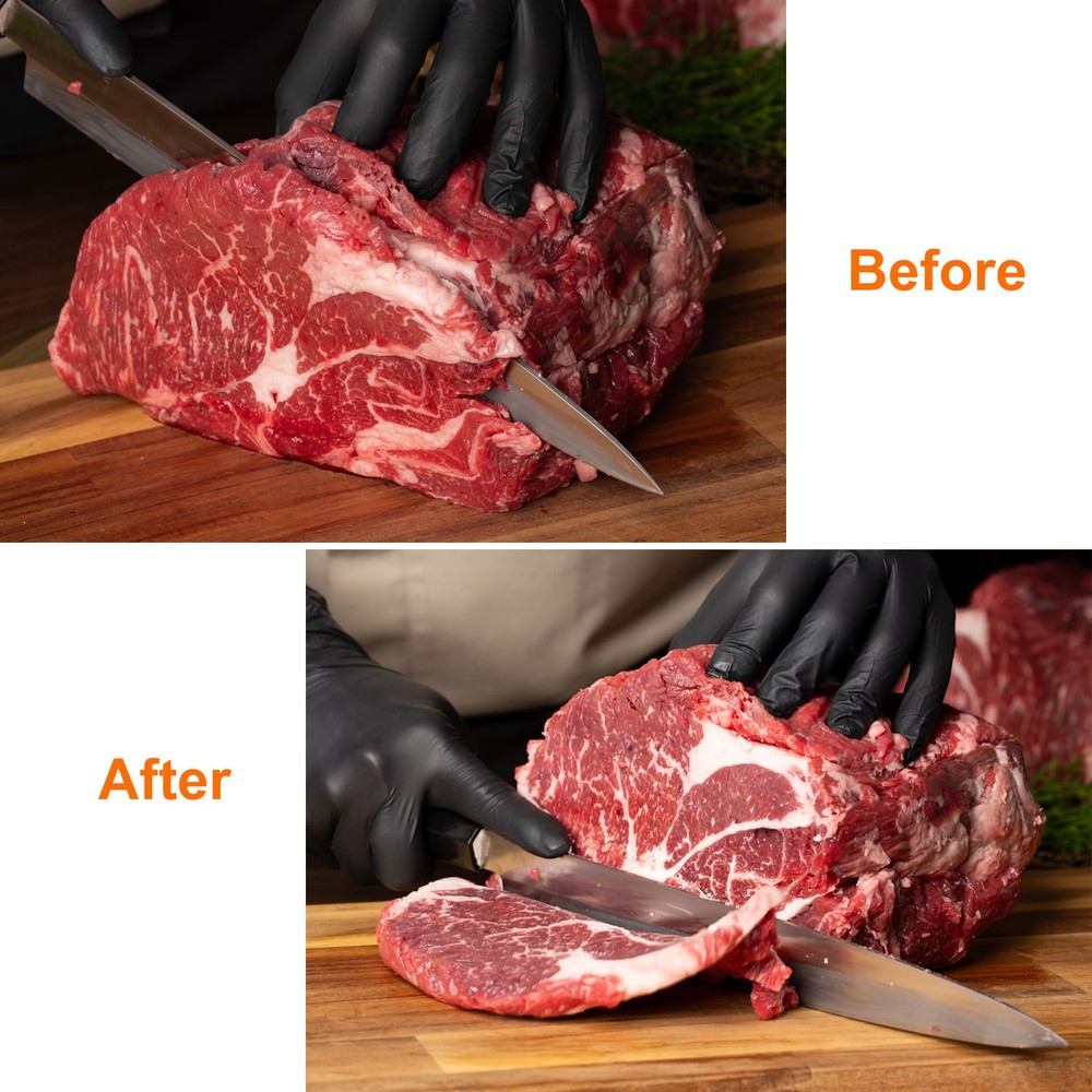 2pcs Knife Sharpening Stone Set Rectangle 10000/20000 Grit