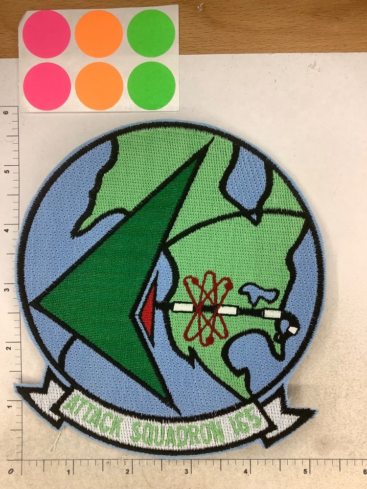 US NAVY  ATTACK SQD. 165 SQUADRON PATCH