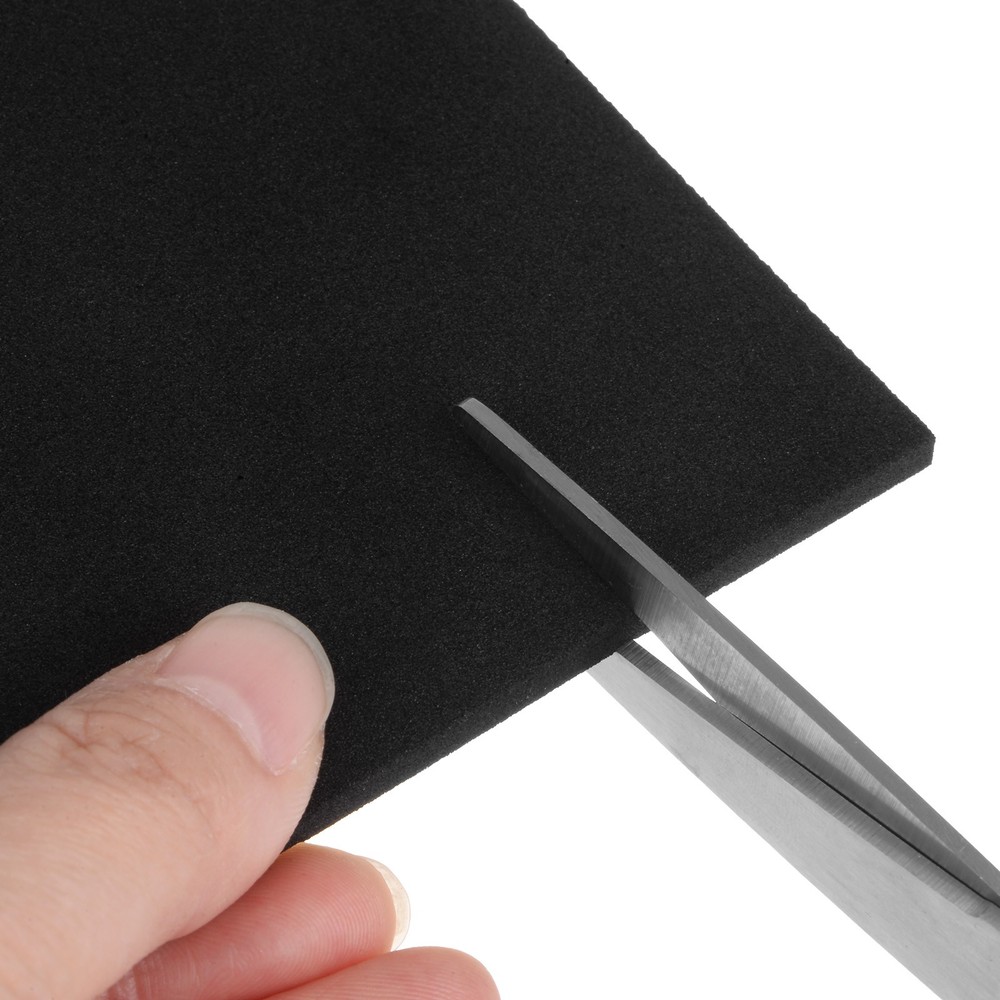 8pcs Rubber Padding Sheets 1/8" Thick x 6" Long Square Neoprene Foam Sheet