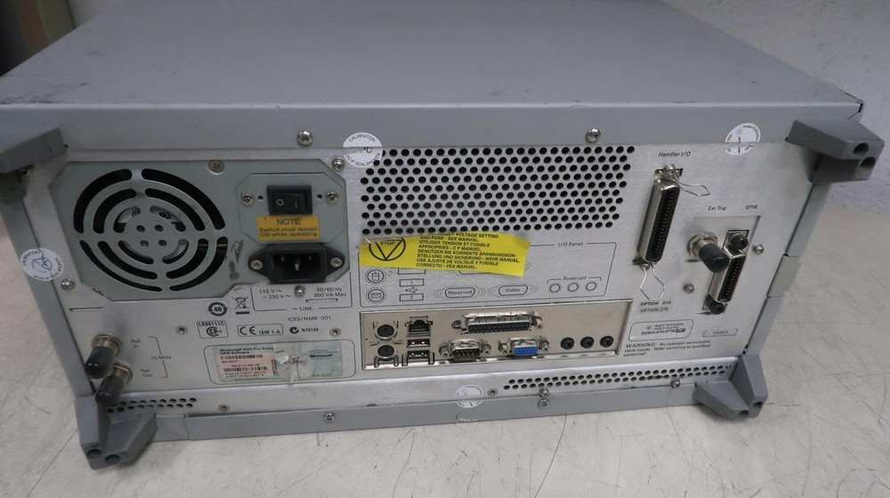 AGILENT E5062A NETWORK ANALYZER M0257