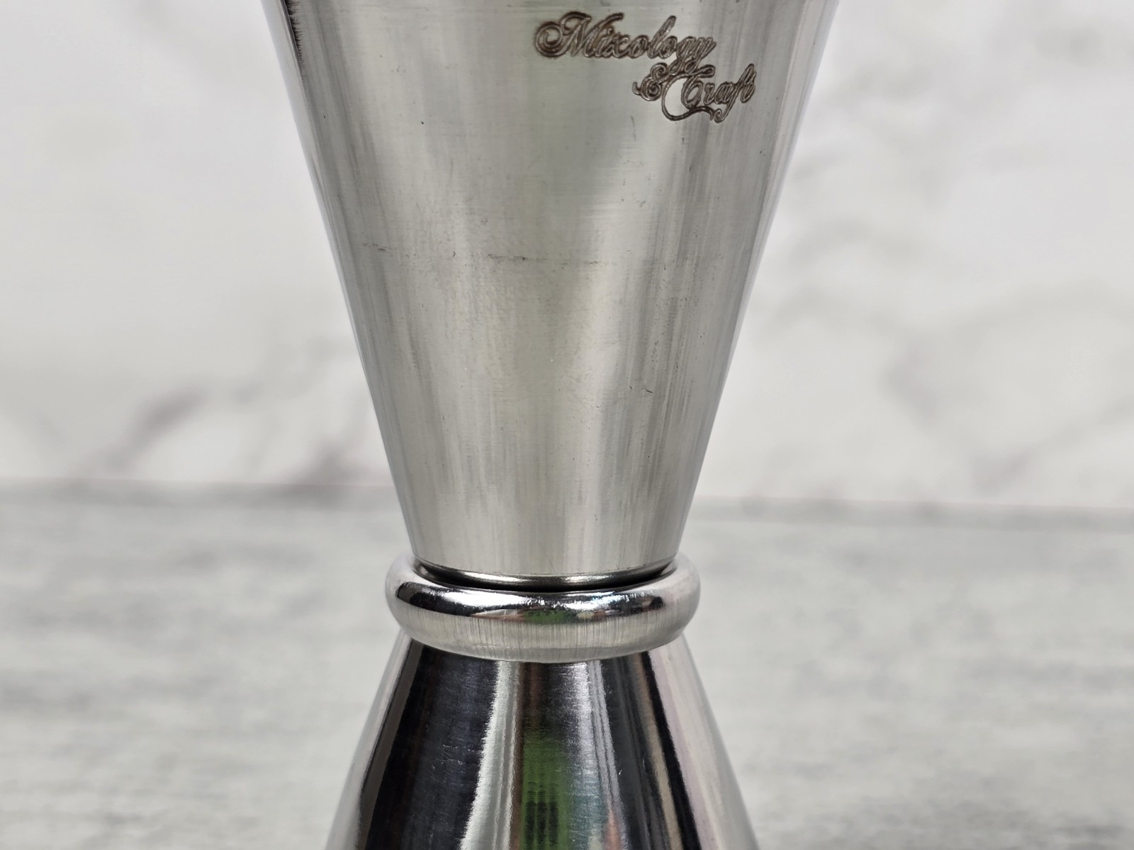 Mixology Craft Stainless Measuring JIGGER 1/2 X 1 oz Japanese Cocktail Bar Shot