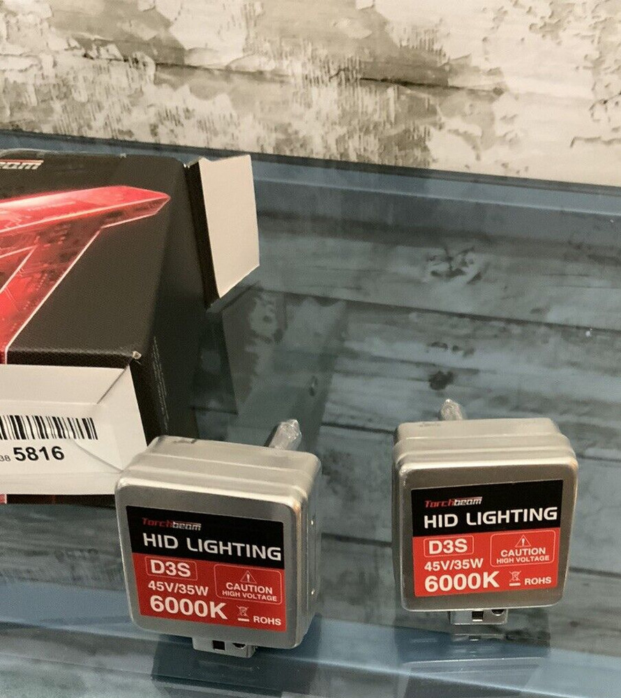 Torchbeam HID Lighting Lights 2pk D3S 6000K