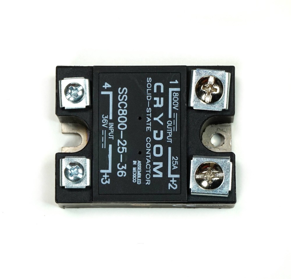 Crydom SSC800-25-36 Solid State Relay Output 800 VDC 25 Amp Input 36V
