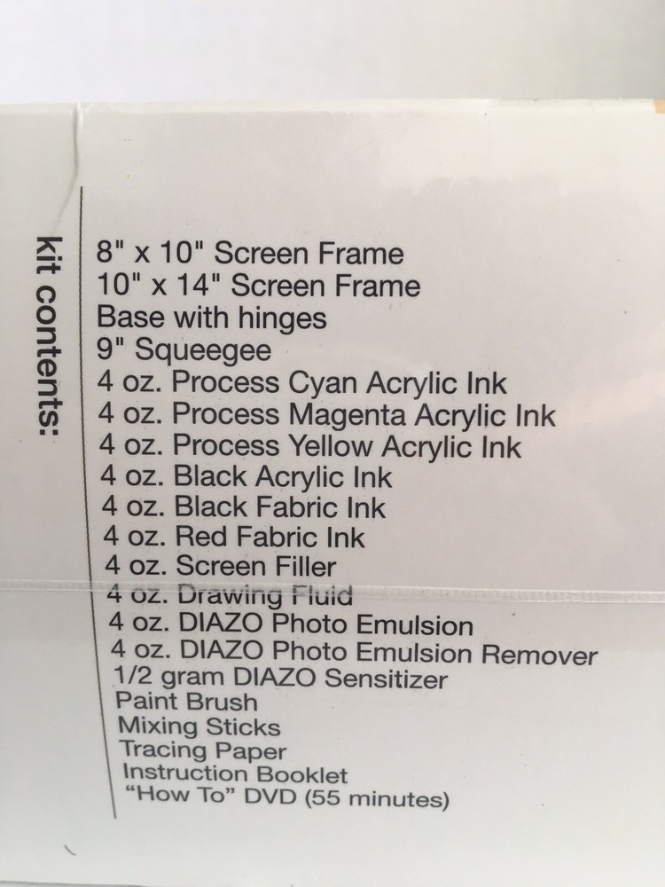 Speedball 4523 Ultimate Screen Printing Kit