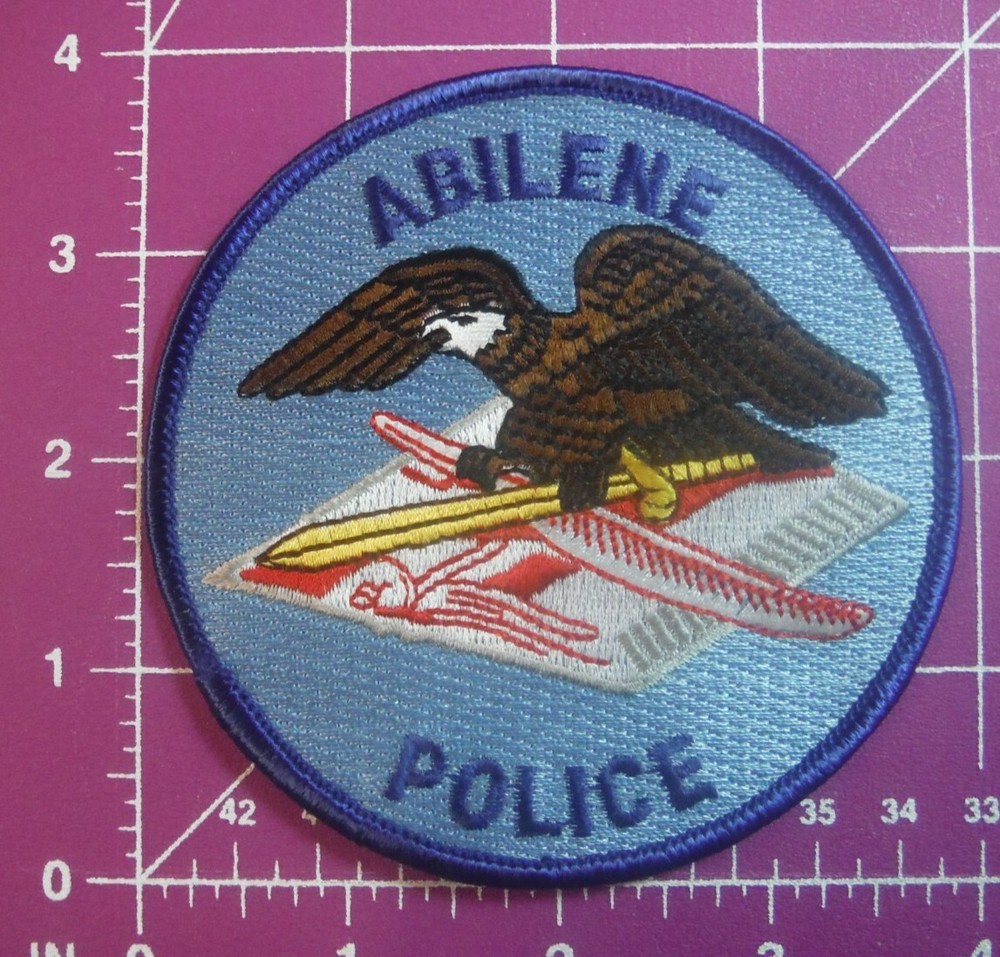 Abiline texas Police shoulder patch