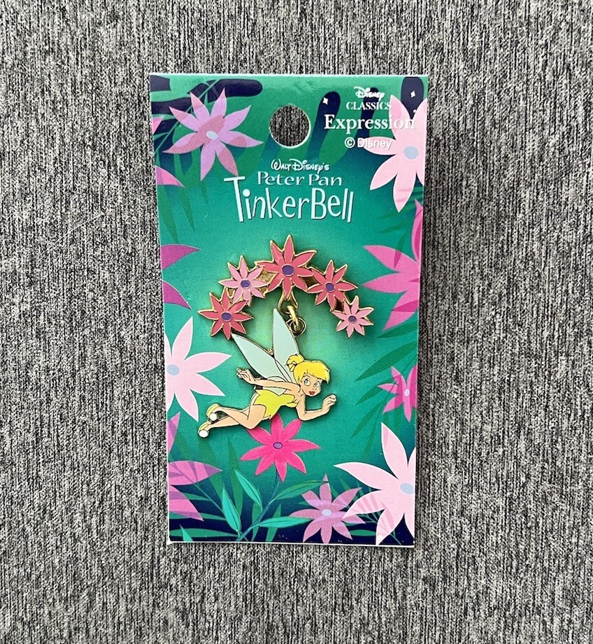 JAPAN TINKER BELL DANGLE DISNEY CLASSICS EXPRESSION SONY PIN