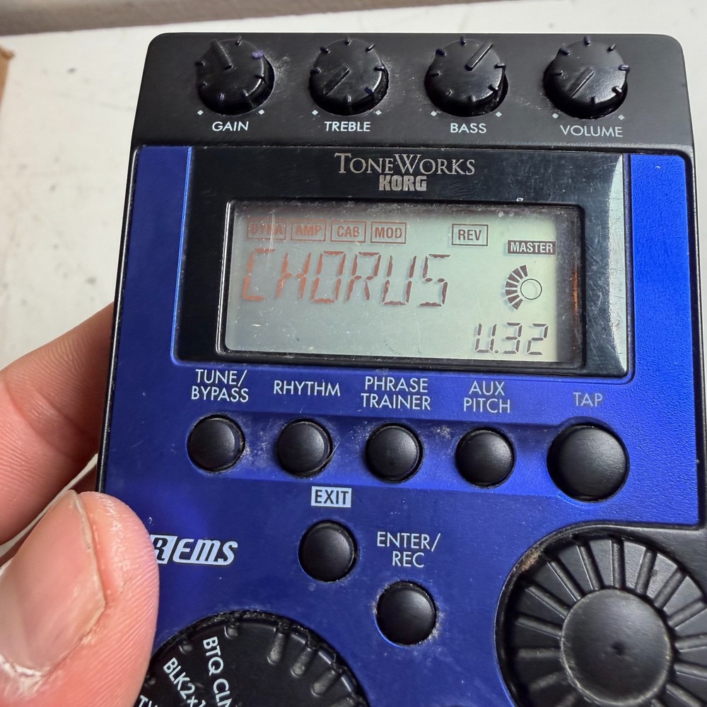 Korg ToneWorks Pandora PX4 Blue Compact Guitar Bass Multi-Effects Processor