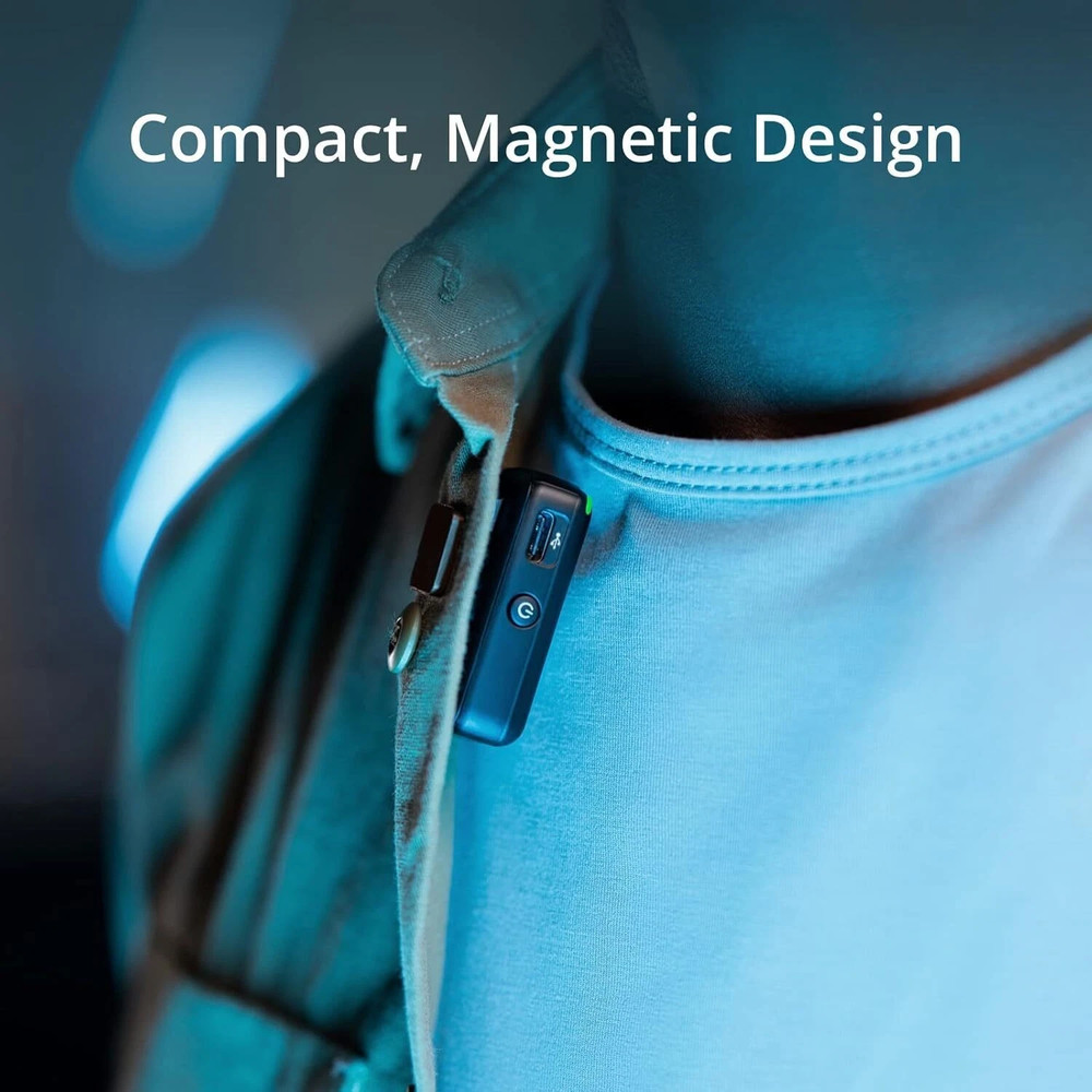 DJI Pocket 2 Wireless Mic Transmitter + Windscreen (Black)​ work good IN US