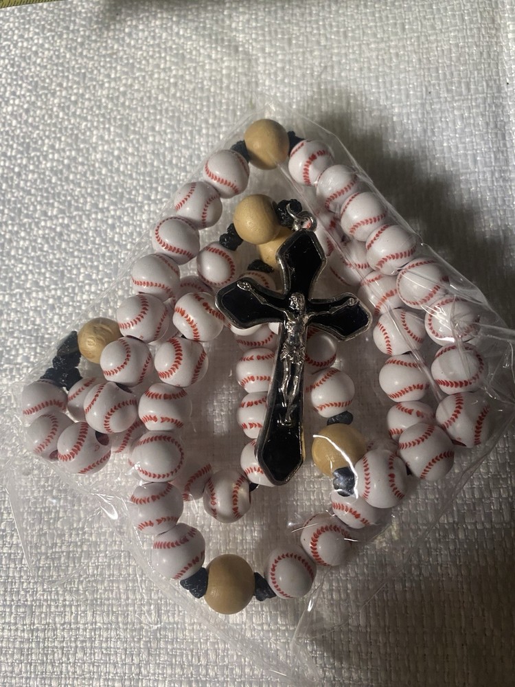 Baseball Rosary Sports Ball Beads