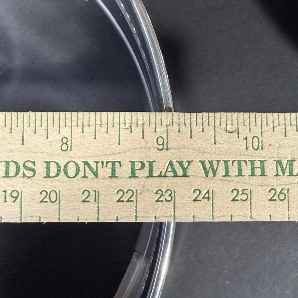 Reed & Barton Casserole Holder with Handles & Lid 9" Beaded Silverplate